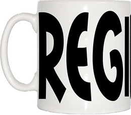 TeeTreeDesigns Reginald Name Cup & Mug