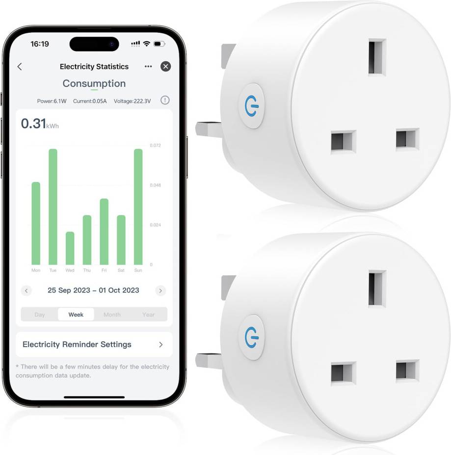 Alexa smart plug Smart Plug with Energy Monitoring