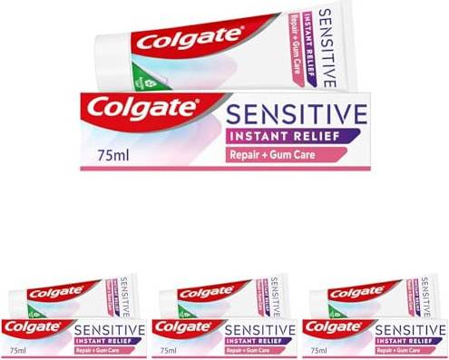 Colgate sensitive relief Colgate Sensitive Instant Relief Repair Gum Care Toothpaste 75ml