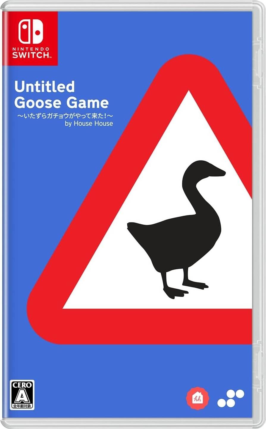 Switch Untitled Goose Game Box Edition Software Map Jacket