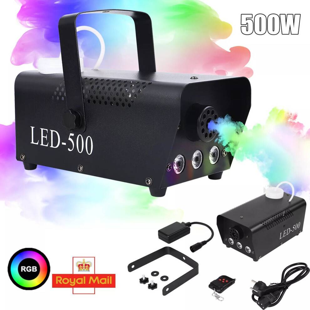 500W LED Smoke Fog Machine RGB
