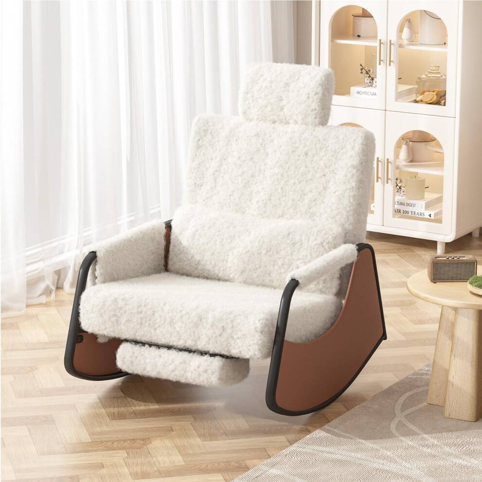 YODOLLA Indoor Glider Rocking Chair