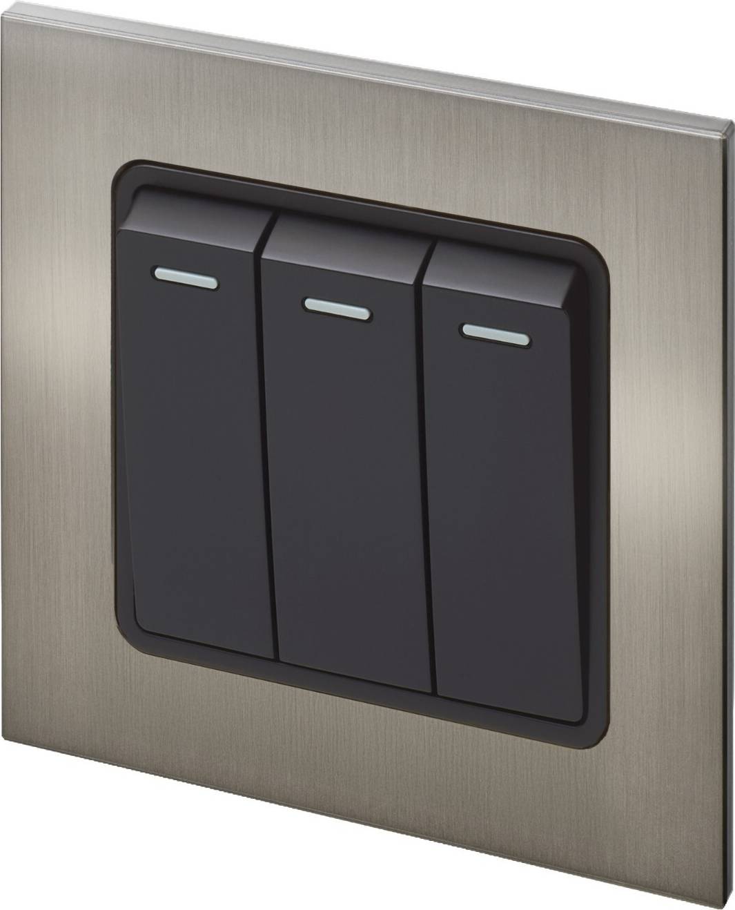 Retrotouch Aura BM11BN-R32B 3 Gang Rocker Light Switch