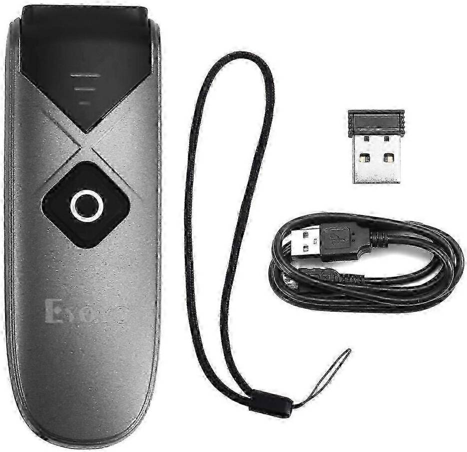 Bluetooth barcode scanner Mini Portable 1D 2D Bluetooth Barcode Scanner