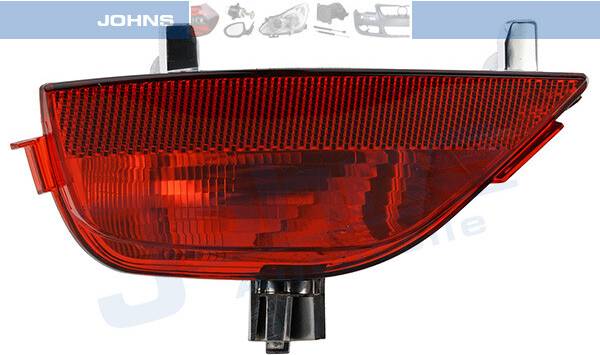 Johns Rear Fog Light Left Without Bulb Holder