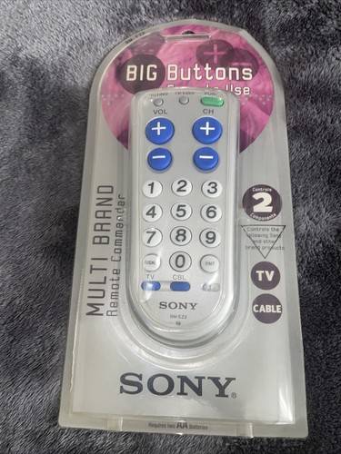 Sony Big Button Universal Programmable Remote RM-EZ2