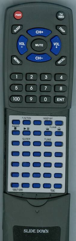 Redi Remote Replacement Control Teac RC-910 LT1