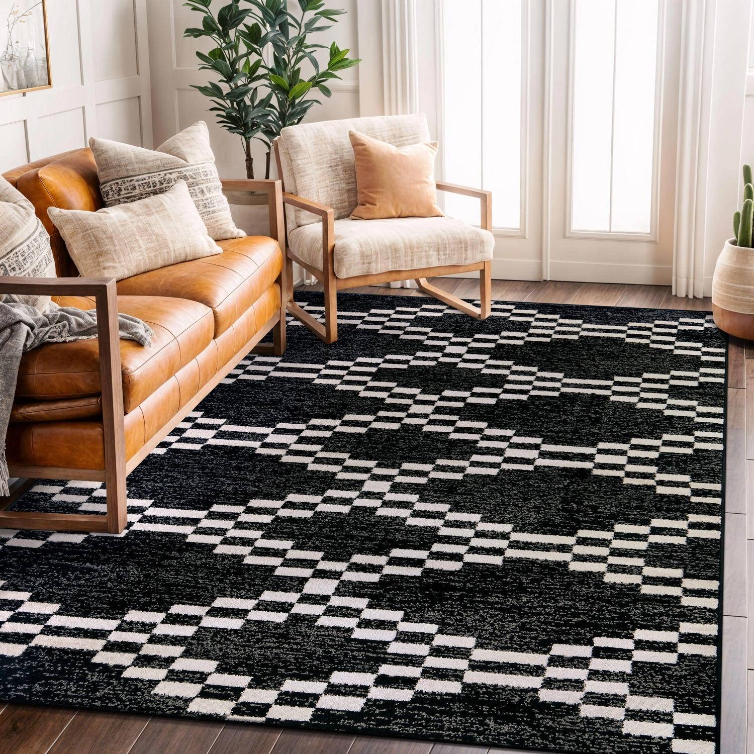 World Rug Gallery Modern Geometric Area