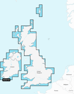 Navionics Regular Chart EU072R