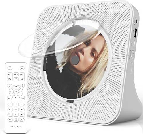 Portable Bluetooth 5.0 CD Player
