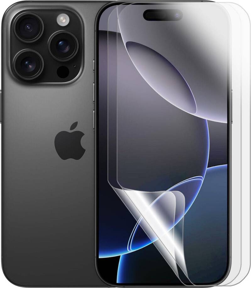 2pcs Soft PET Film Screen Protector Guard iPhone 16 PRO