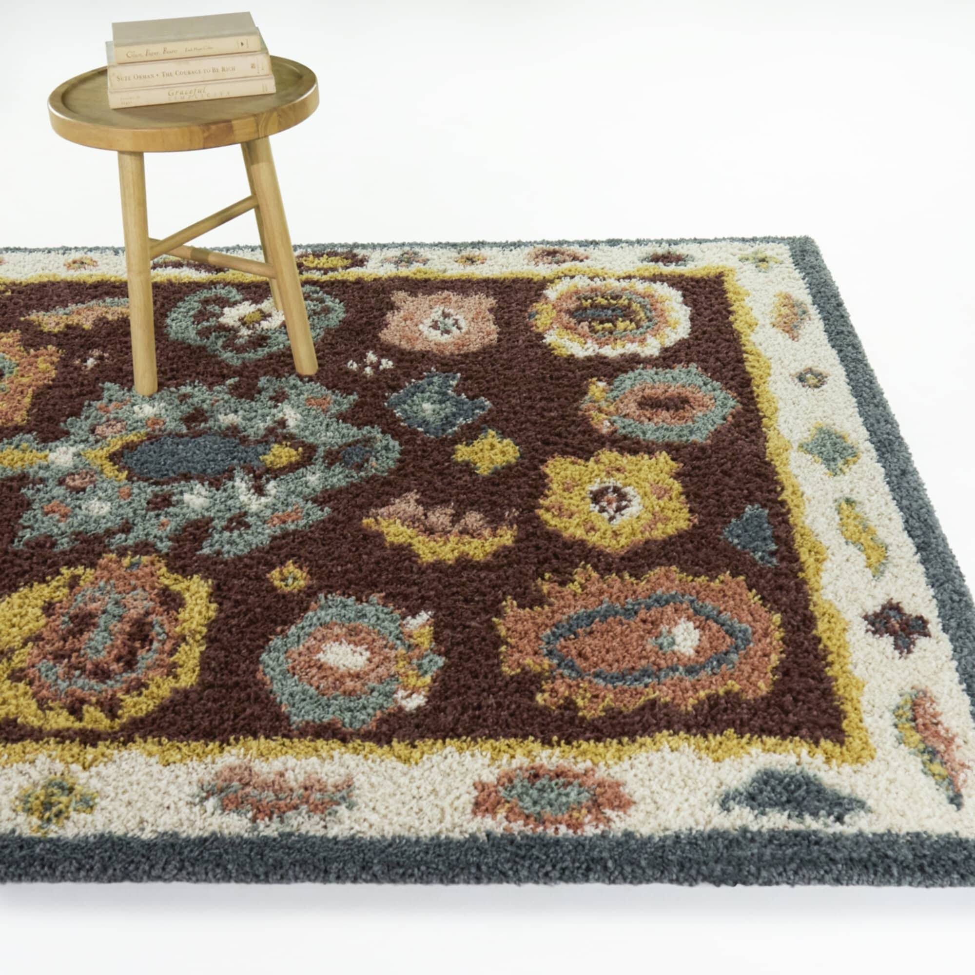 Balta Rugs Bernal Traditional Area Rug Brown 60x"