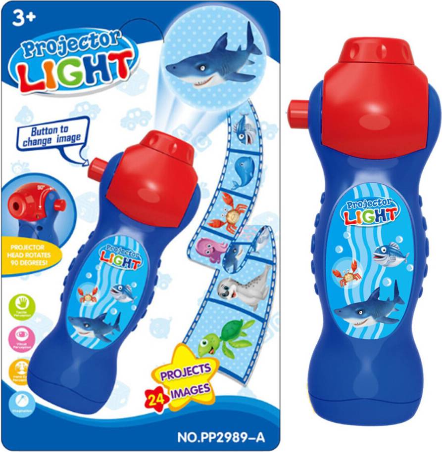24 Patterns Flashlight Projector Lamp Night Light