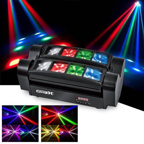 Mini Double BARLED à LEDs RGBW 8x3W