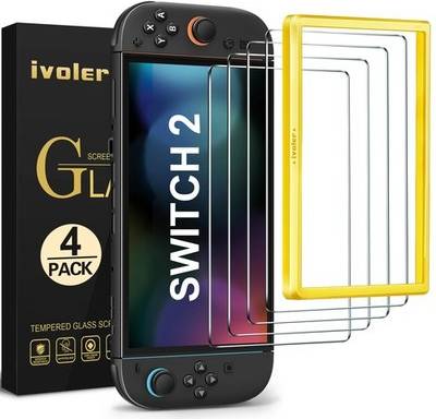 Ivoler 4-Pack Switch 2 Screen Protector