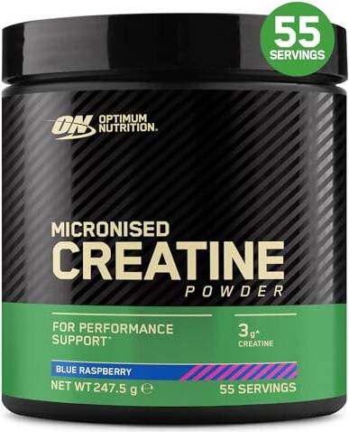 Optimum Nutrition Raspberry Flavour Monohydrate Food Supplement 247g