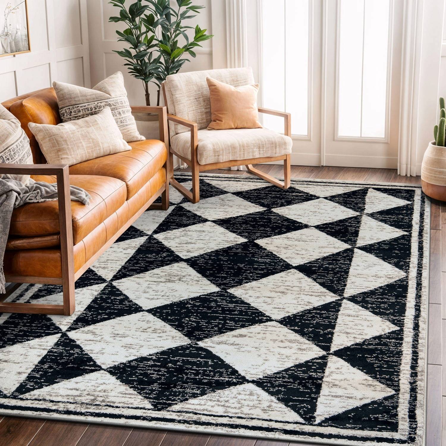 World Rug Gallery Bohemian Trellis Area