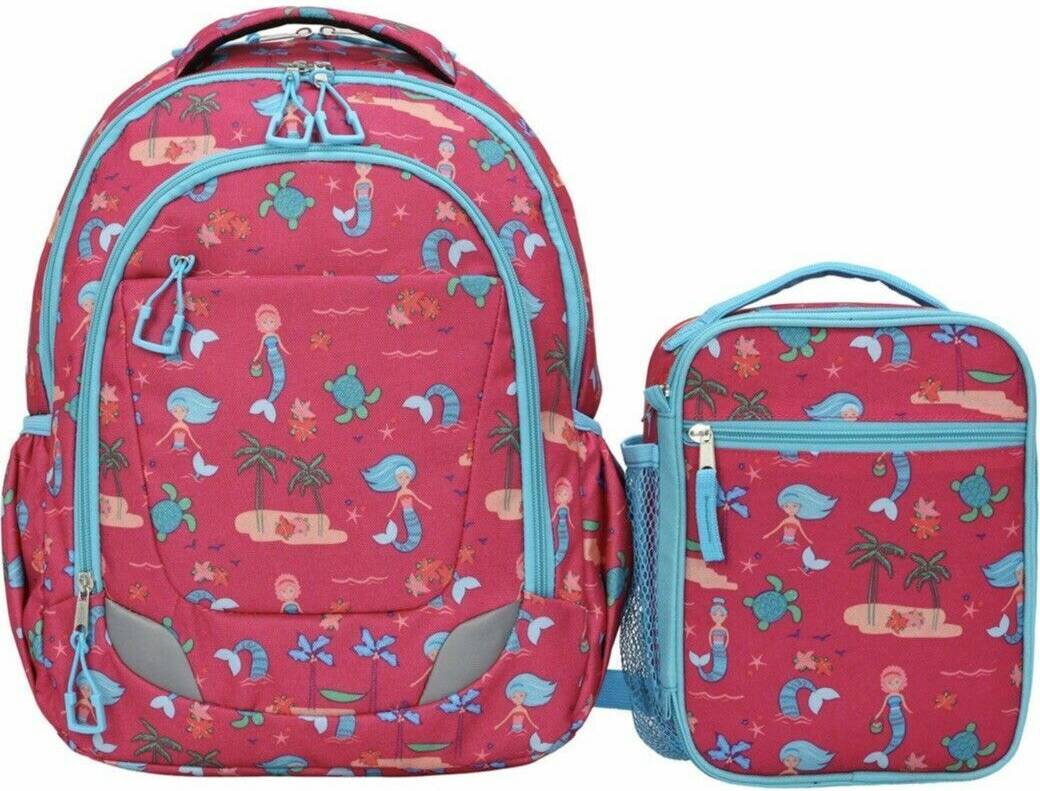 Kids 2 Pc Backpack Set W Lunch Bag - Choose Pattern