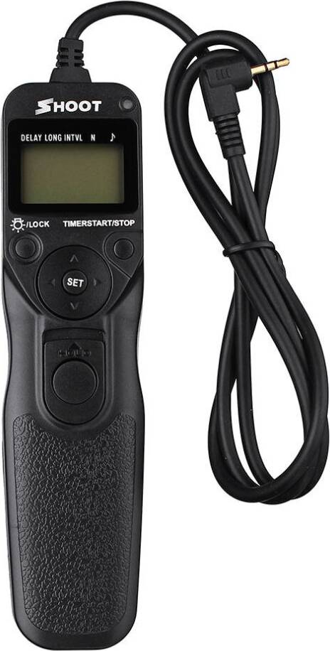 RS-60E3 LCD Timer Shutter Remote Control