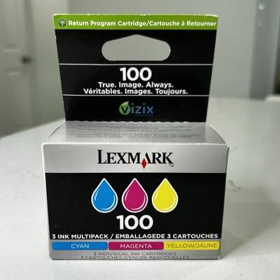 Lexmark 100 Tri-pack Ink Cartridge Multipack