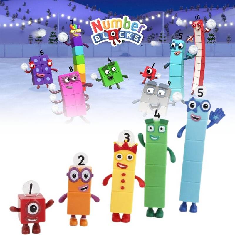 Character Numberblocks Building Blocks