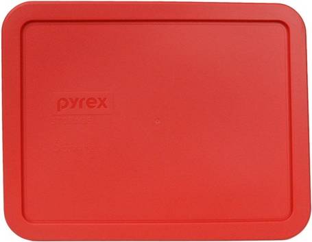 Red Rectangle Plastic Storage Cover
