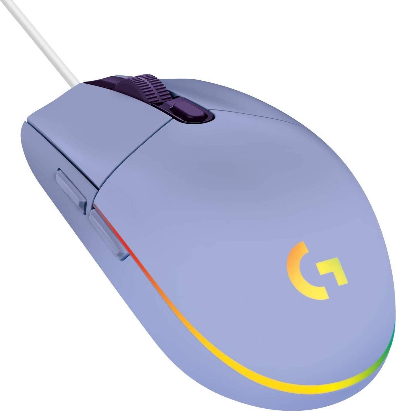 Logitech G203 Lightsync Lilla