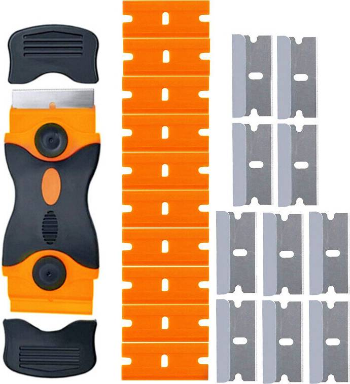 Wejoy Double-Sided With 20pcs Razor Blade Paint Scraper