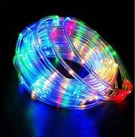 Solar lights for garden fence 20M Solar Lights Multicolor 200 LED PVC String Light