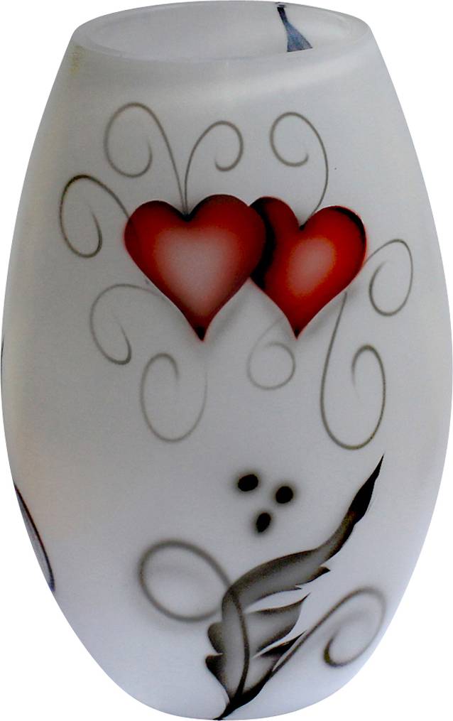 Heart Ink  Matte White