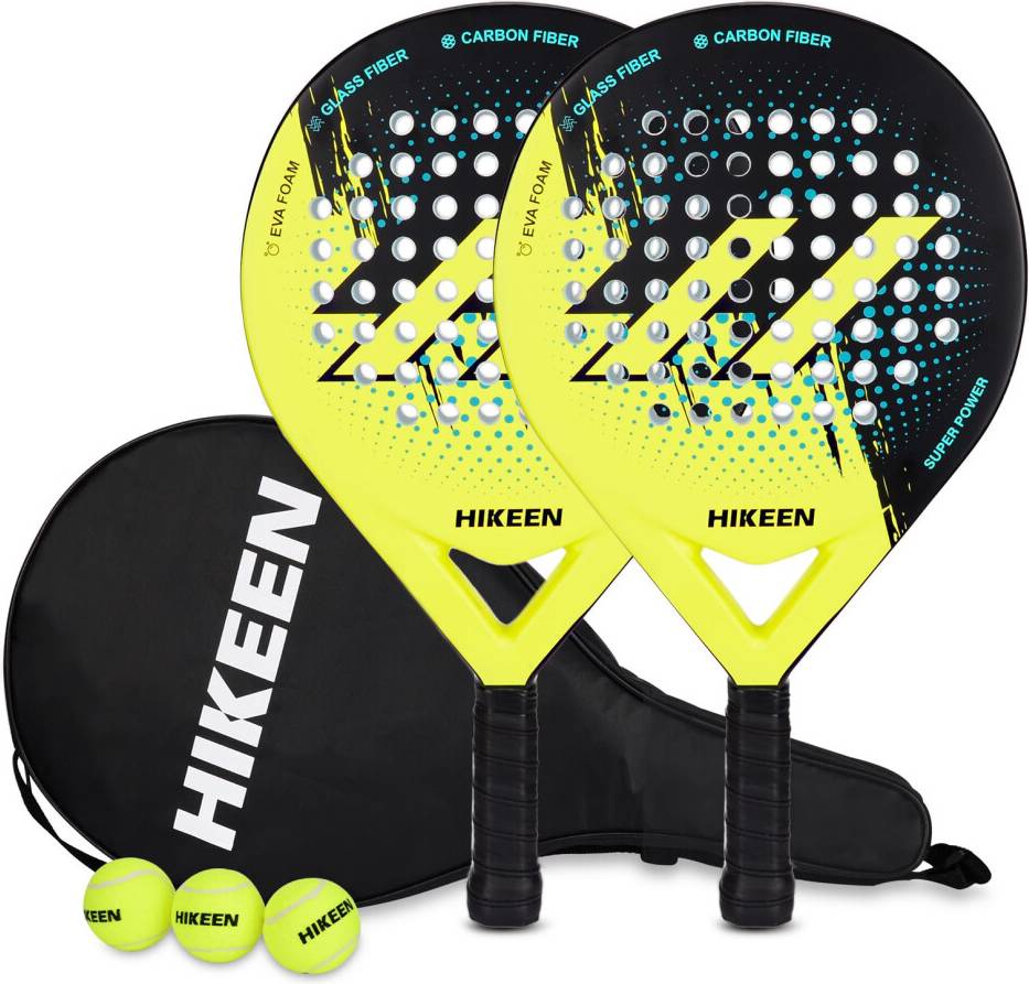 Foam tennis balls Boosteady Padel Racket With 3 Tennis Balls