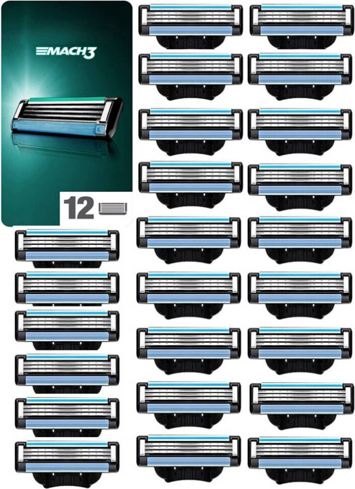 24PCS Mach 3 Manual Razor Blades