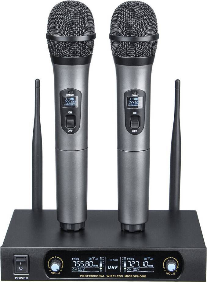 JG17 2 Channel Wireless UHF Receiver System