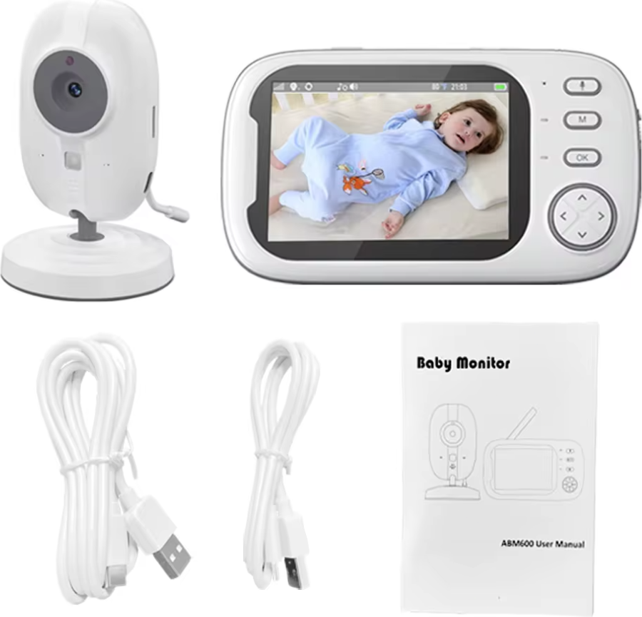 3.5 Inch Wireless Video Baby Monitor