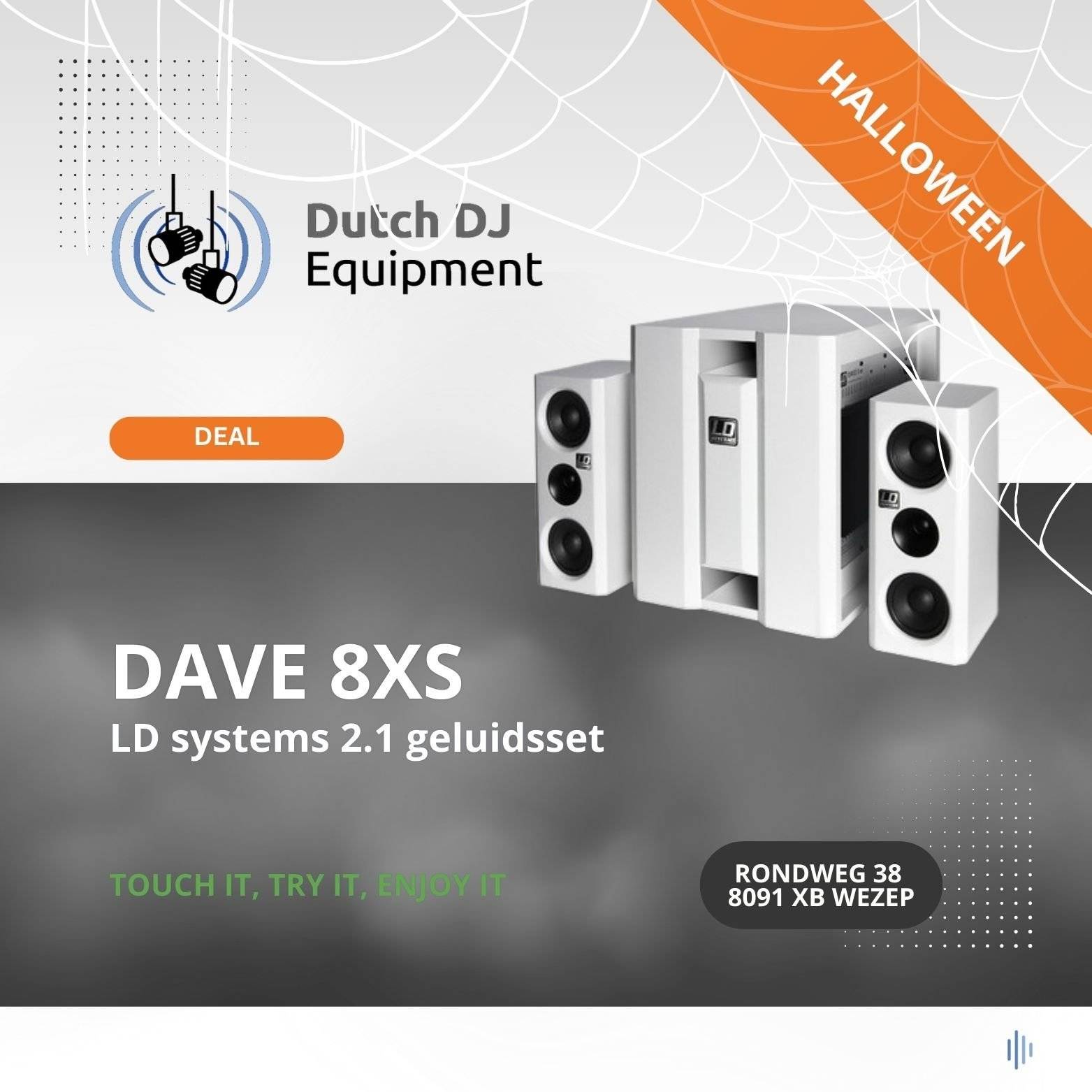 LD Systems Dave 8 XS W Compact Active PA System