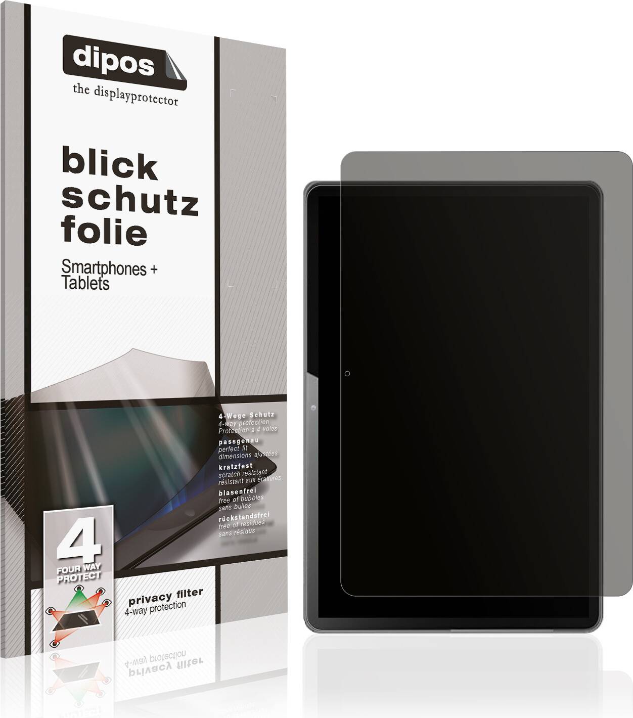 Dipos Rebecco K70 Tablet Privacy Filter Screen Protector