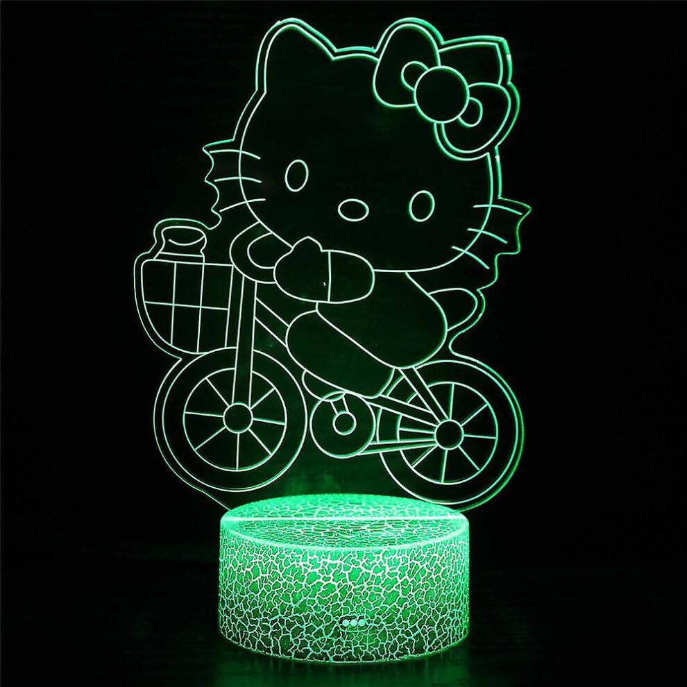 3D Hello Kitty 7 Colours