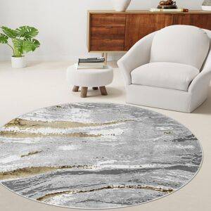 Abstract Polypropylene Area Rug 120 cm
