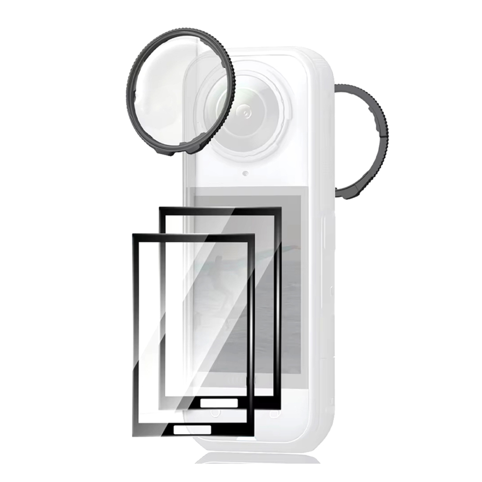 X5 Optical Glass Lens Guards Screen Protector Kit