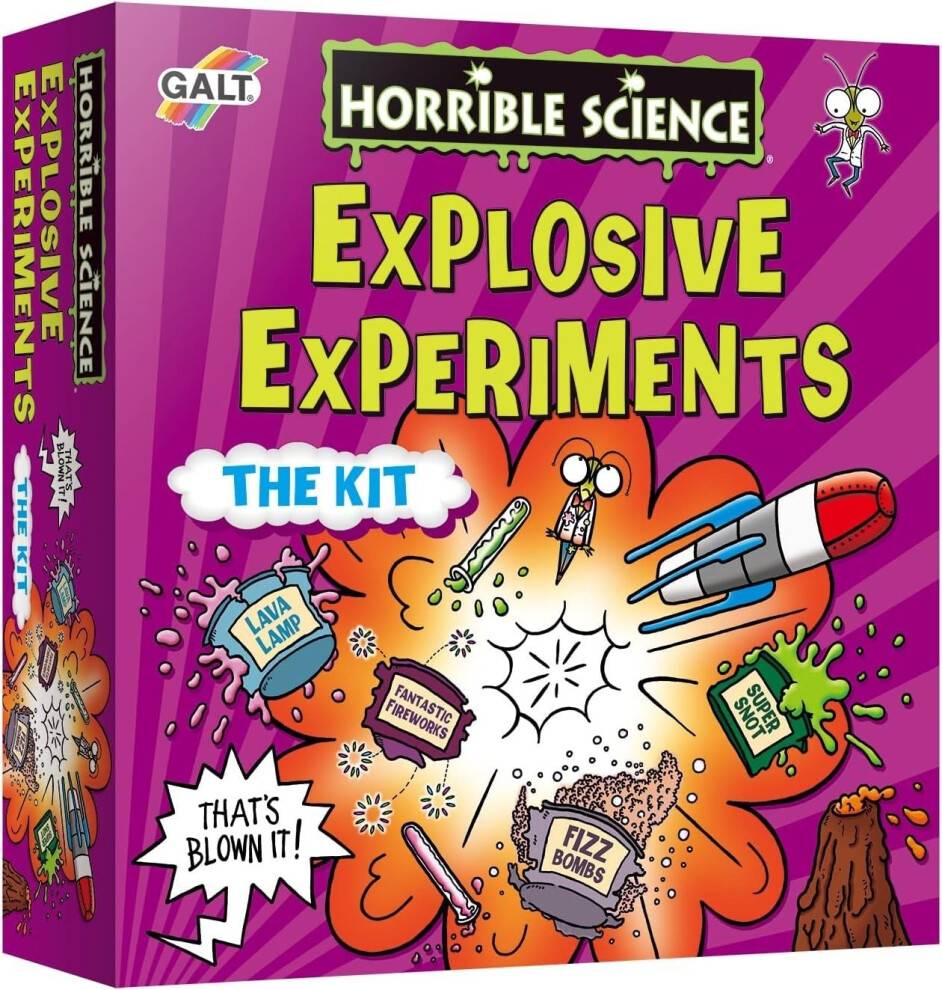 Galt Horrible Science Explosive Experiments Set