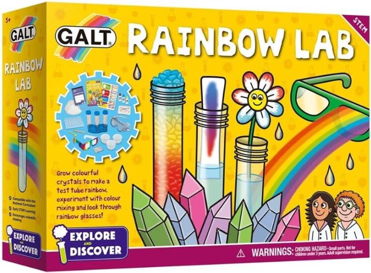 Galt Rainbow Lab Explore Discover Childrens Science Kit