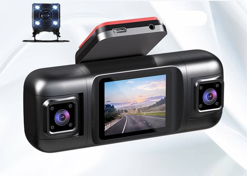 2 Inch 4 Channel Dash Cam Driving Recorder