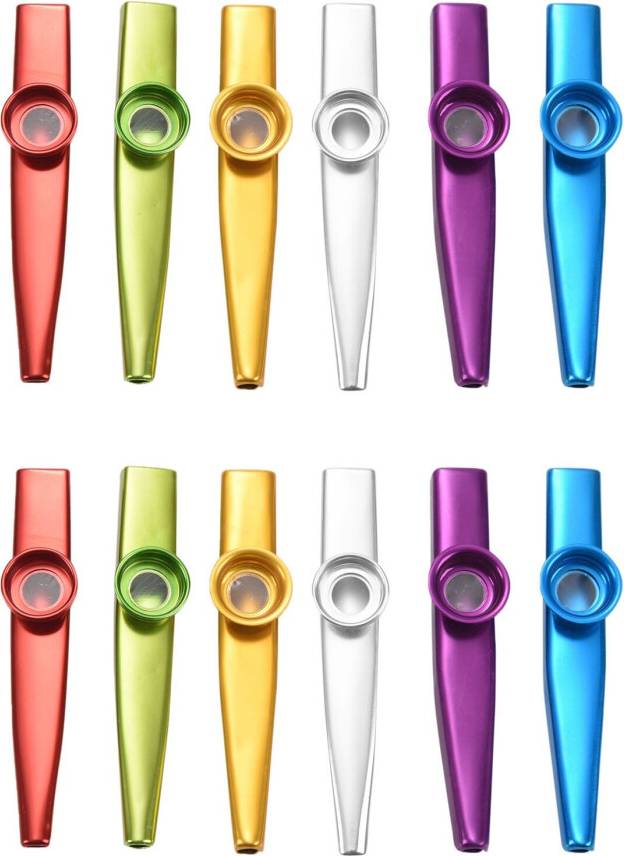 Tlily 6 Colors Metal Musical Instruments