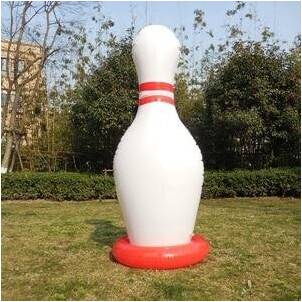 Slowmoose Giant Inflatable Bowling Pin with Ring