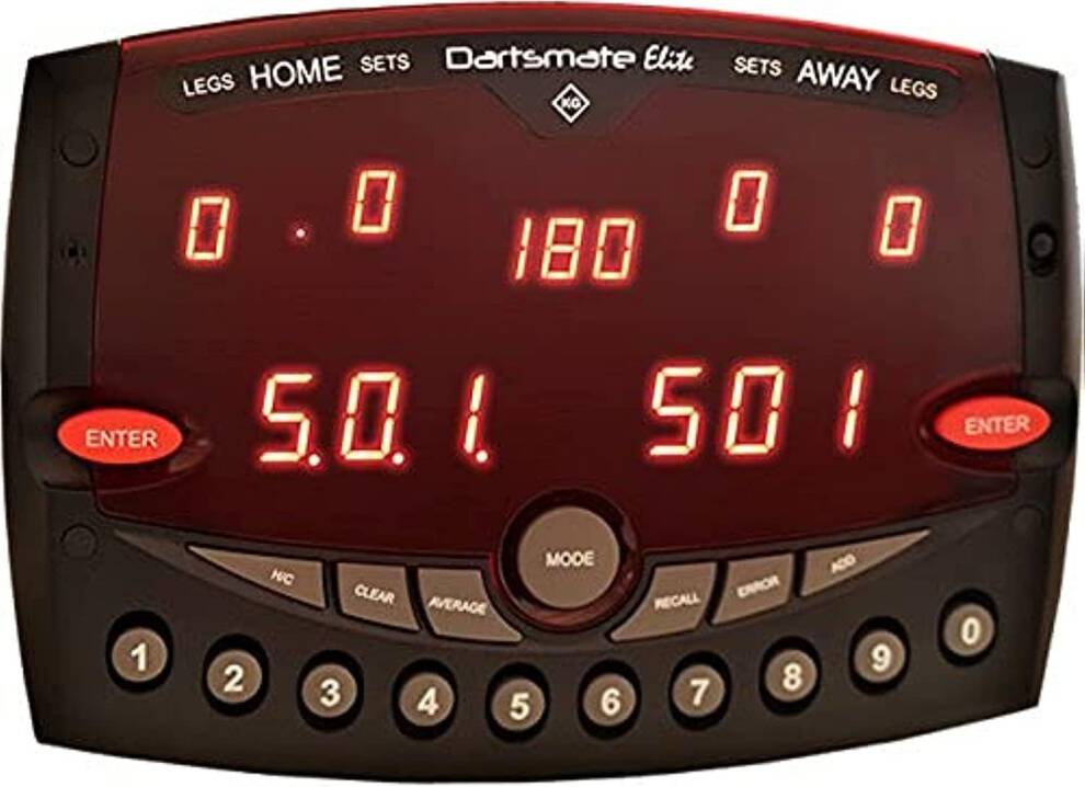Dart Scorer Electronic Scoring System