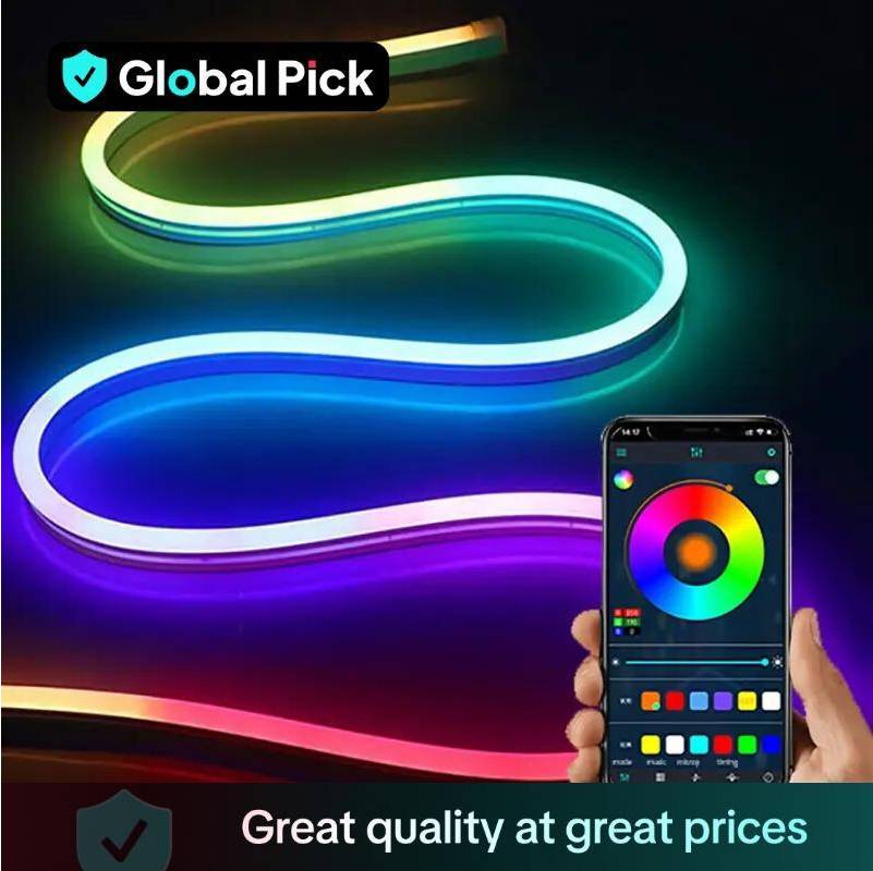 Tiktok TikTok Shop USB Powered LED RGB Color Changing LED 6.5ft 2M Light Strip