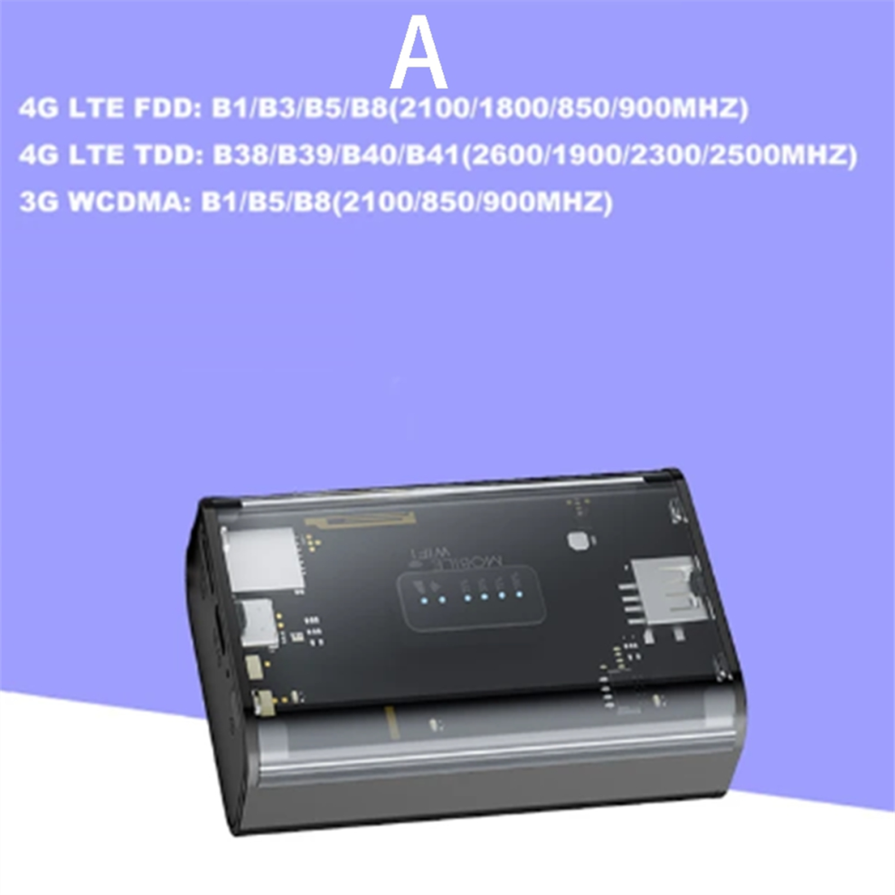 Torribaly 5200mAh LTE Router Mini 4G 150Mbps