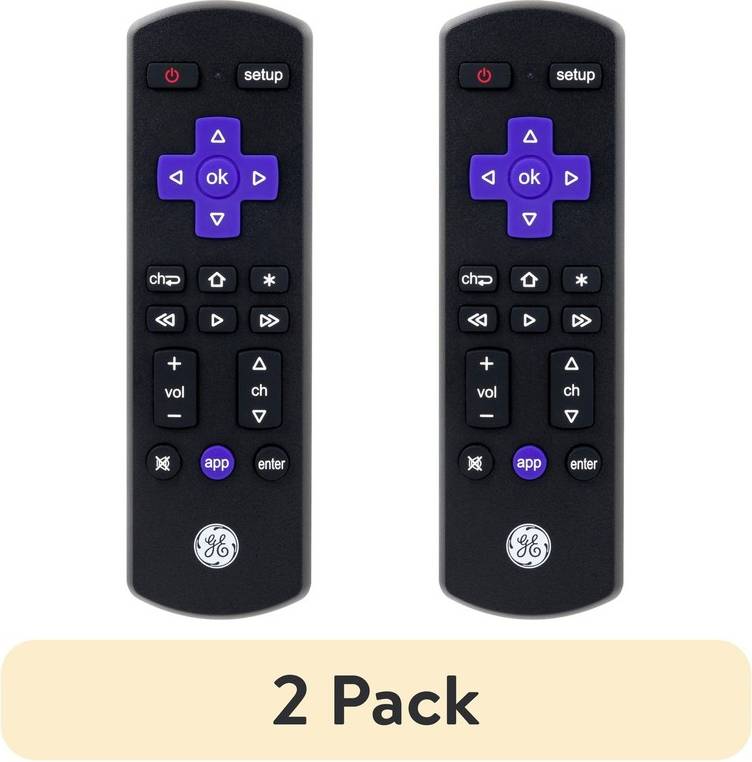 Jasco Ge Roku TV Direct Replacement TV Remote Control