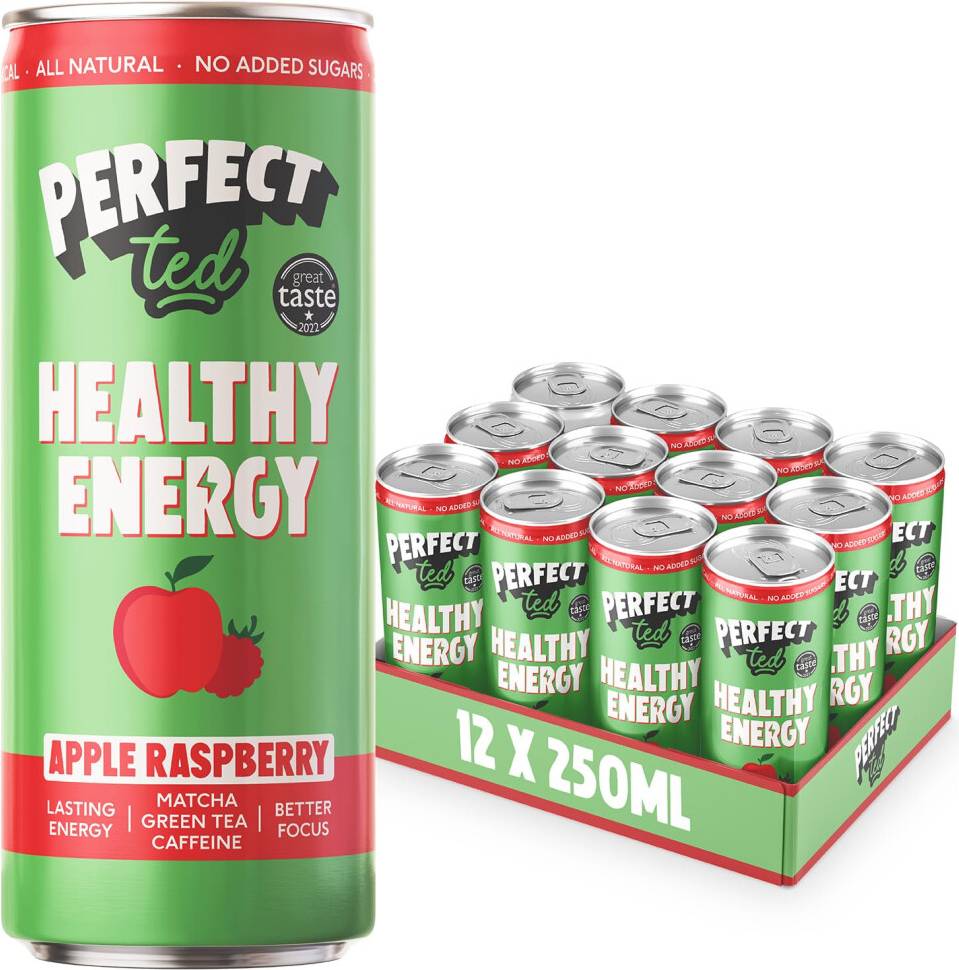 Energy Drink Apple Raspberry Box 12 x 250ml