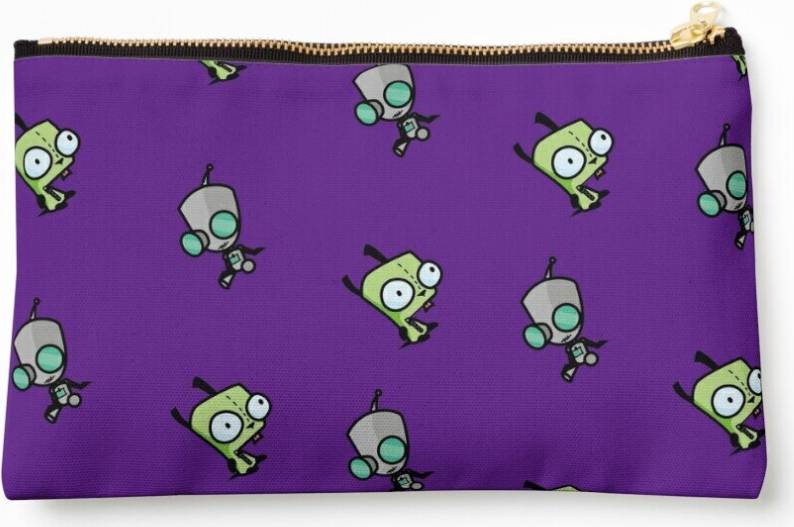 WHIBOS Checkered Gir Pattern Diagonal Cosmetic Organizer